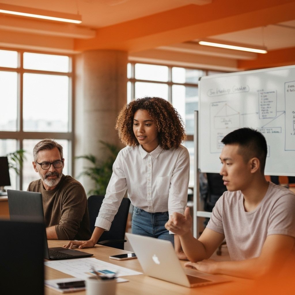 TrueSpur team collaborating on innovative technology solutions